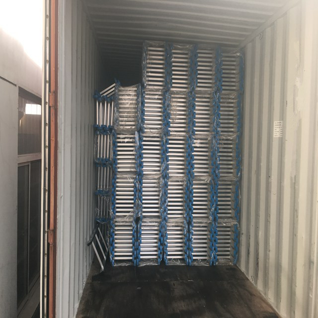 سقالة الألومنيوم مواد بناء سلم مستقيم